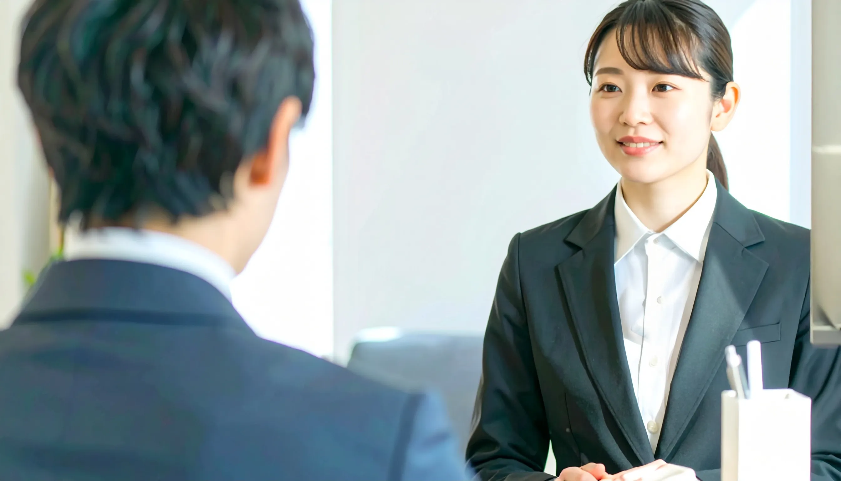 面接中に意識すべき立ち居振る舞い